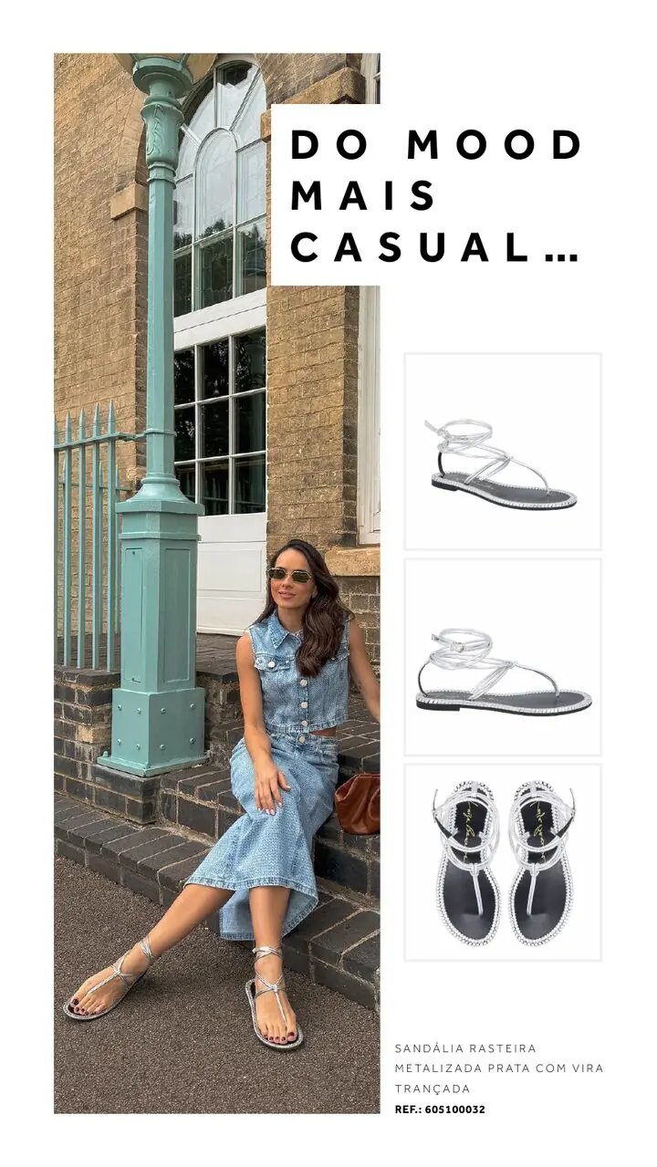 Lookbooks semanais, detalhe do projeto