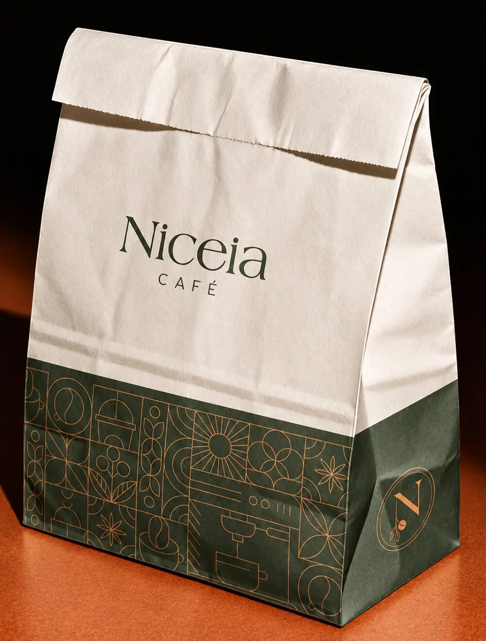 Niceia Café, detalhe do projeto