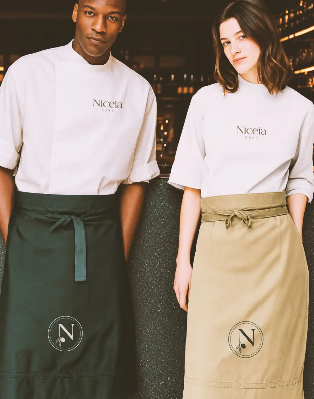 Niceia Café, detalhe do projeto