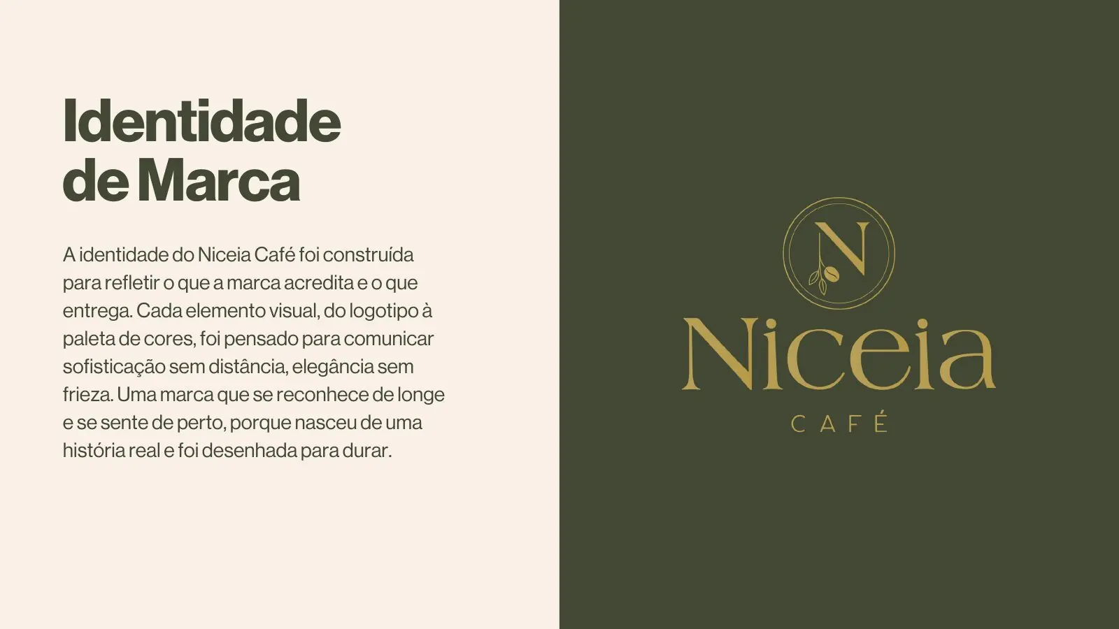 Niceia Café, imagem principal do projeto
