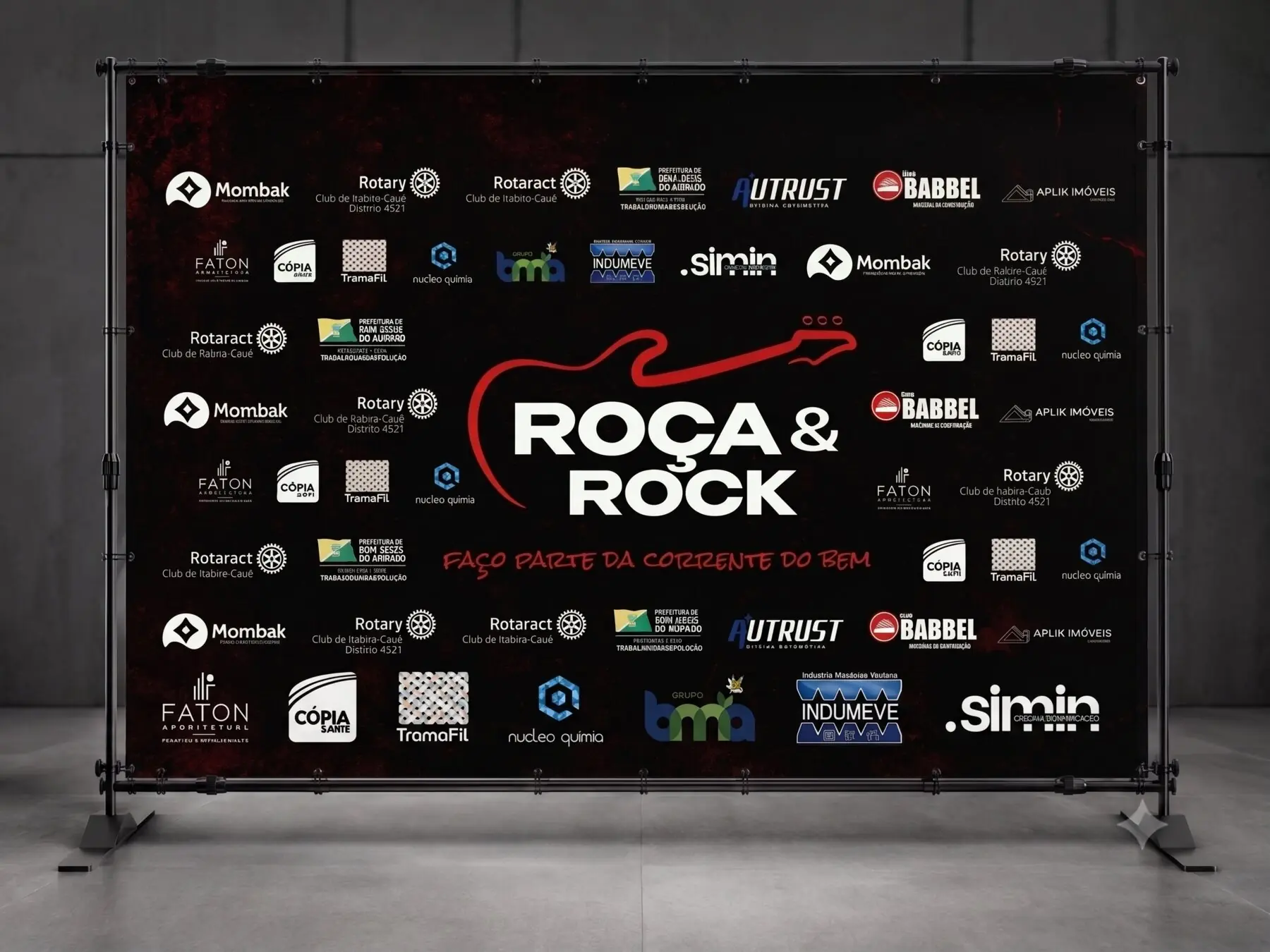 Roça & Rock, detalhe do projeto