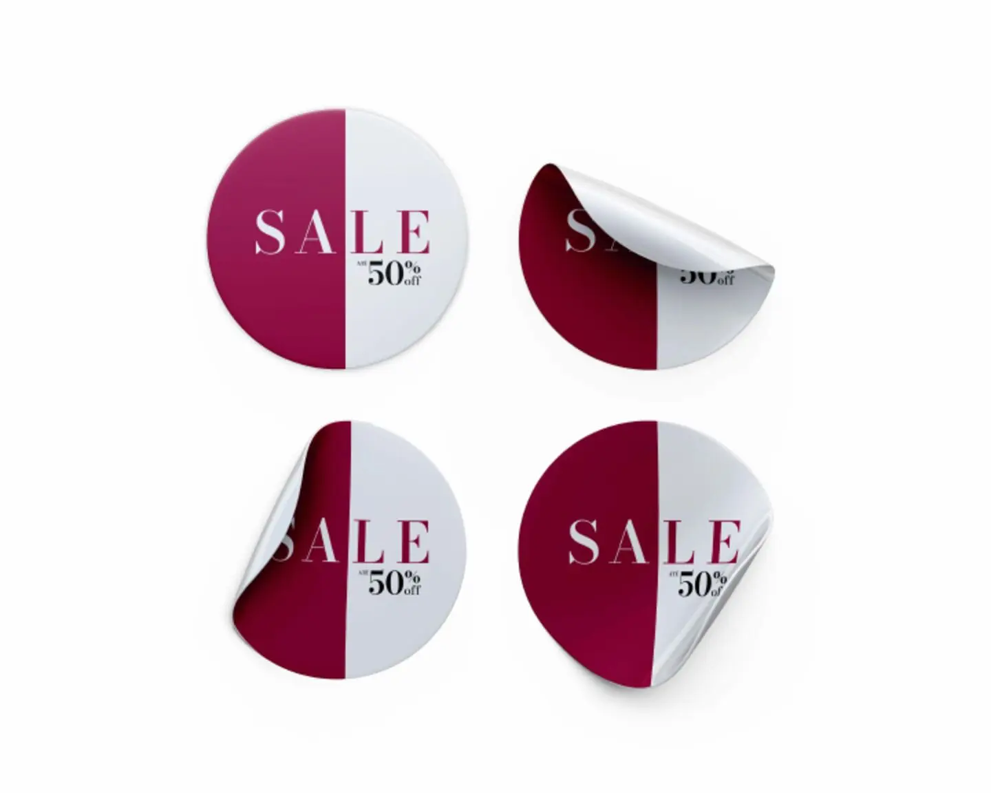 Sale até 50%, detalhe do projeto