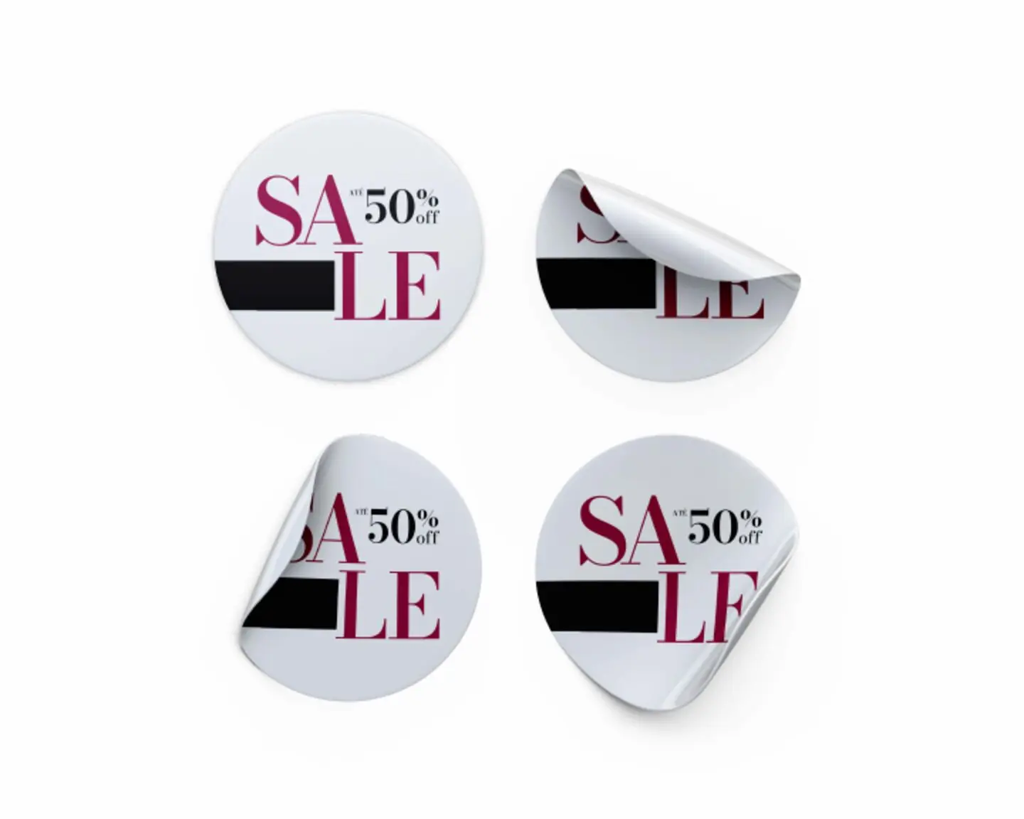 Sale até 50%, detalhe do projeto