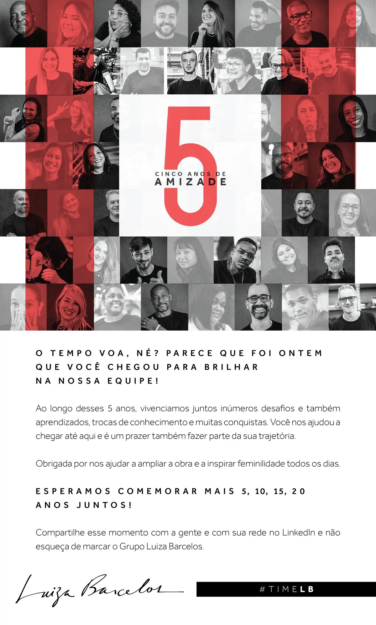 Endomarketing & Cultura LB, detalhe do projeto